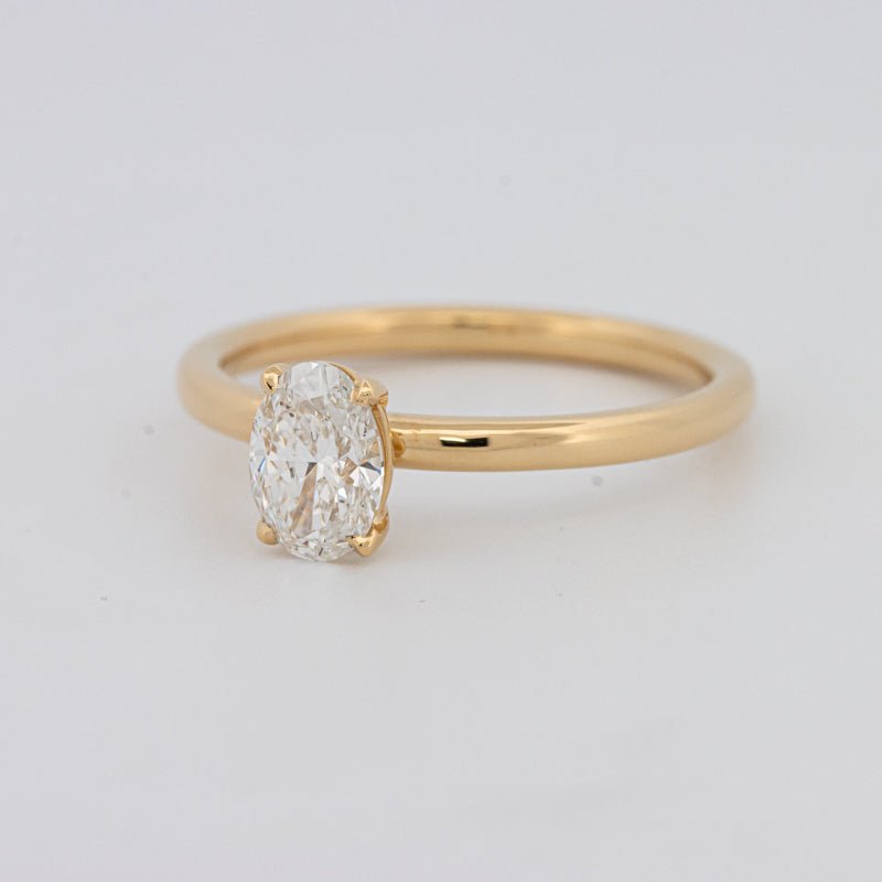 0.70 CT Classic Oval Cut Solitaire - ZIZOV DIAMONDS