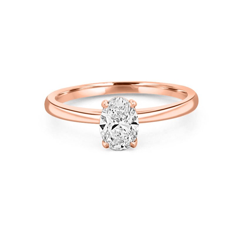 0.70 CT Classic Oval Cut Solitaire - ZIZOV DIAMONDS