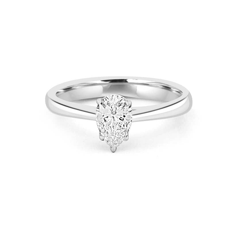 0.70 CT Classic Pear - shape Solitaire - ZIZOV DIAMONDS