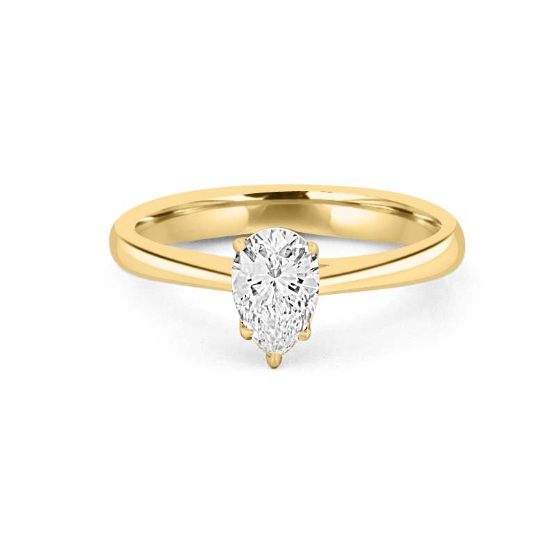 0.70 CT Classic Pear - shape Solitaire - ZIZOV DIAMONDS