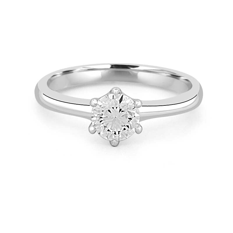 0.70 CT Classic Round Solitaire Ring - ZIZOV DIAMONDS