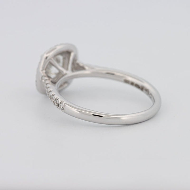 0.70 CT Square Radiant Double Halo Solitaire - ZIZOV DIAMONDS