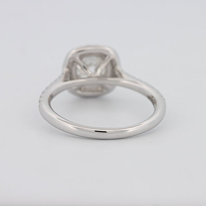 0.70 CT Square Radiant Double Halo Solitaire - ZIZOV DIAMONDS