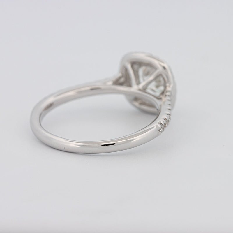 0.70 CT Square Radiant Double Halo Solitaire - ZIZOV DIAMONDS