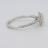 0.70 CT Square Radiant Halo Solitaire - ZIZOV DIAMONDS