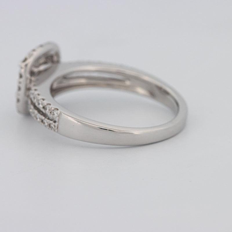 0.70 CT Square Radiant Halo Solitaire with Split Band - ZIZOV DIAMONDS