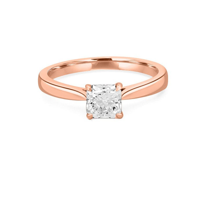 0.75 CT Classic Square Radiant Solitaire - ZIZOV DIAMONDS