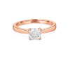 0.75 CT Classic Square Radiant Solitaire - ZIZOV DIAMONDS