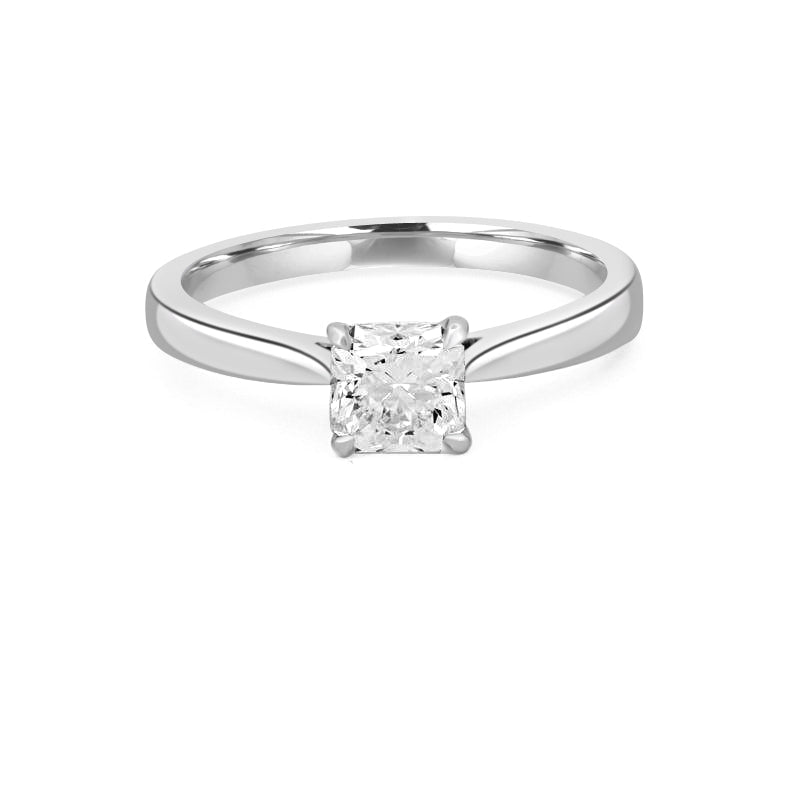 0.75 CT Classic Square Radiant Solitaire - ZIZOV DIAMONDS