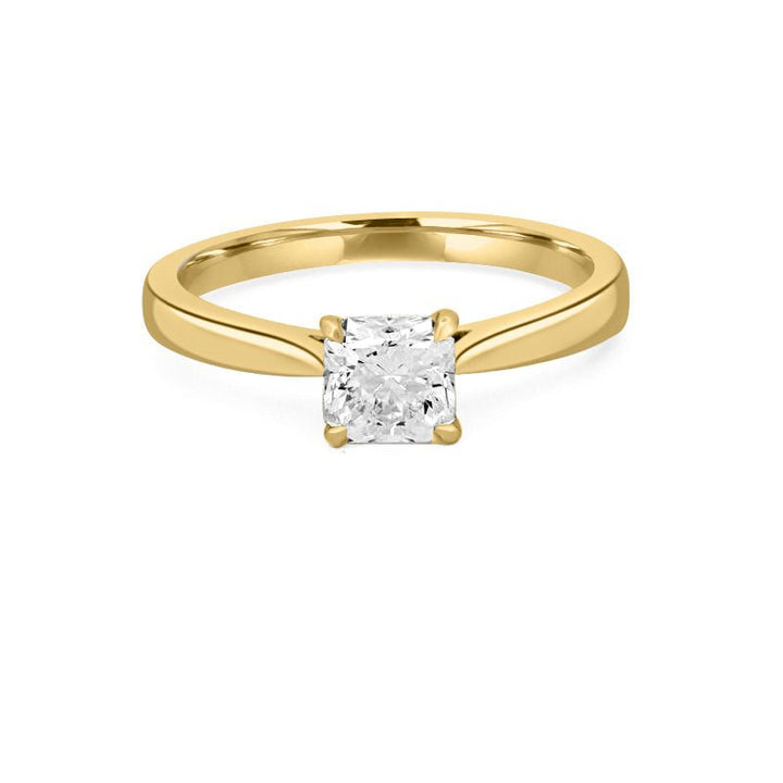 0.75 CT Classic Square Radiant Solitaire - ZIZOV DIAMONDS
