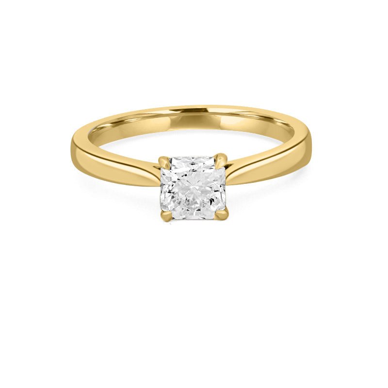 0.75 CT Classic Square Radiant Solitaire - ZIZOV DIAMONDS