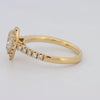 0.75 CT Pearshape Halo Solitaire - ZIZOV DIAMONDS
