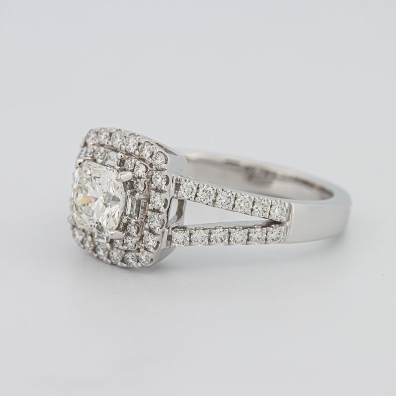 0.75 CT Round Double Halo Solitaire - ZIZOV DIAMONDS