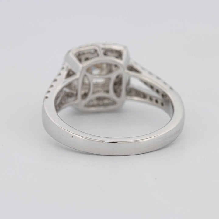 0.75 CT Round Double Halo Solitaire - ZIZOV DIAMONDS