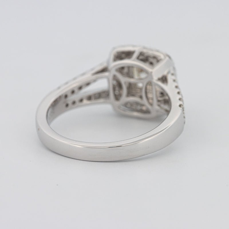 0.75 CT Round Double Halo Solitaire - ZIZOV DIAMONDS