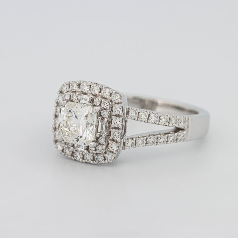 0.75 CT Round Double Halo Solitaire - ZIZOV DIAMONDS