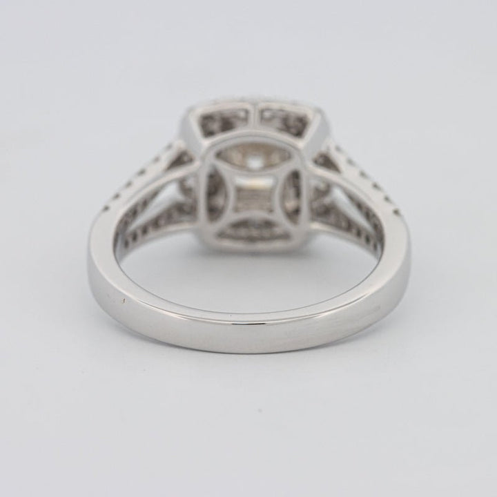 0.75 CT Round Double Halo Solitaire - ZIZOV DIAMONDS