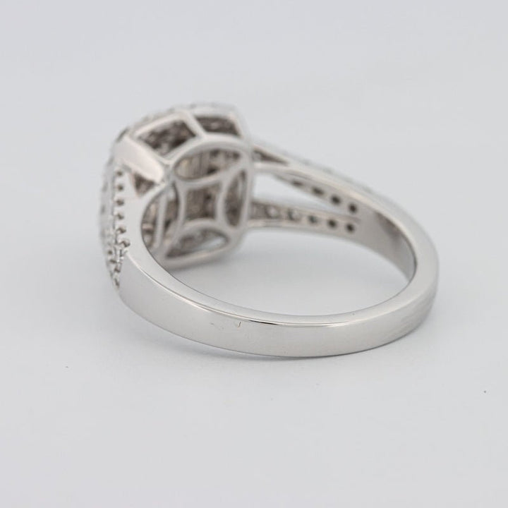 0.75 CT Round Double Halo Solitaire - ZIZOV DIAMONDS