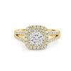 0.75 CT Round Double Halo Solitaire - ZIZOV DIAMONDS