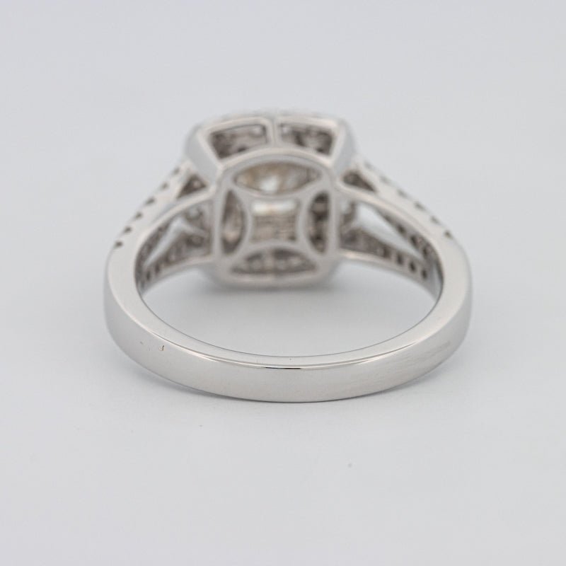 0.75 CT Round Double Halo Solitaire - ZIZOV DIAMONDS