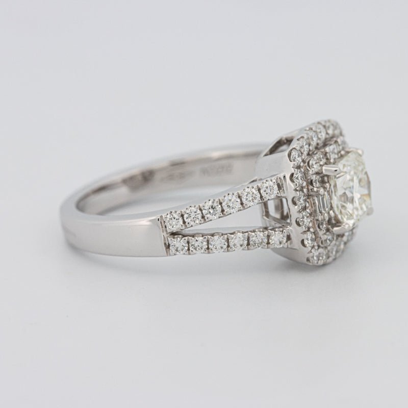 0.75 CT Round Double Halo Solitaire - ZIZOV DIAMONDS