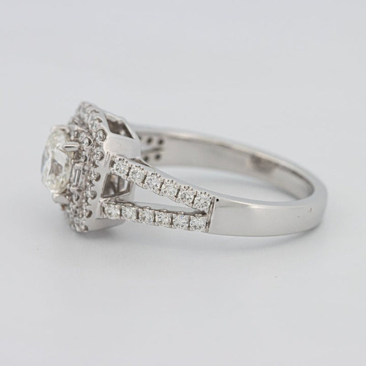 0.75 CT Round Double Halo Solitaire - ZIZOV DIAMONDS