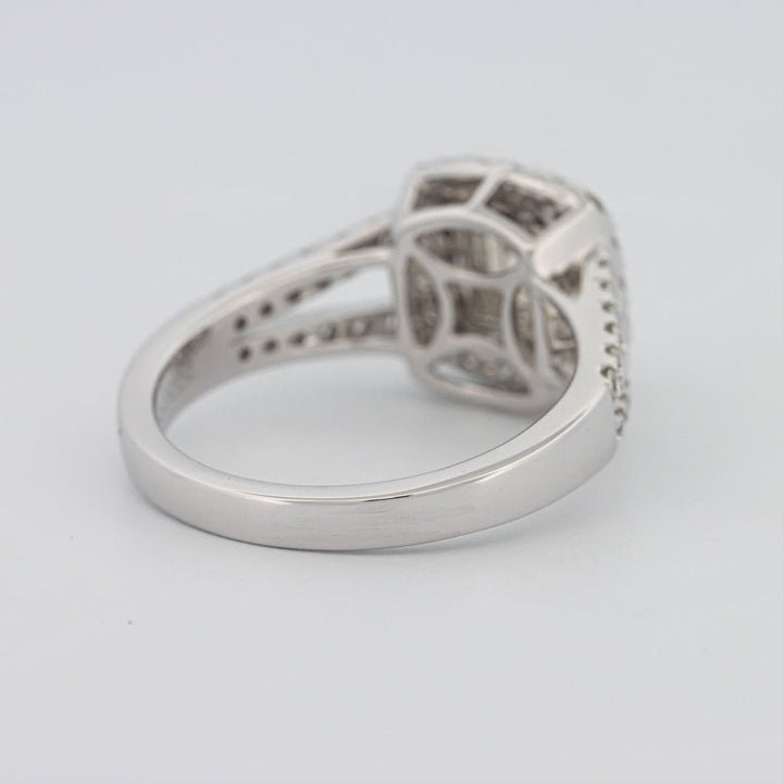 0.75 CT Round Double Halo Solitaire - ZIZOV DIAMONDS