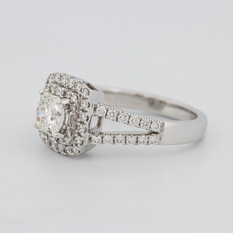 0.75 CT Round Double Halo Solitaire - ZIZOV DIAMONDS
