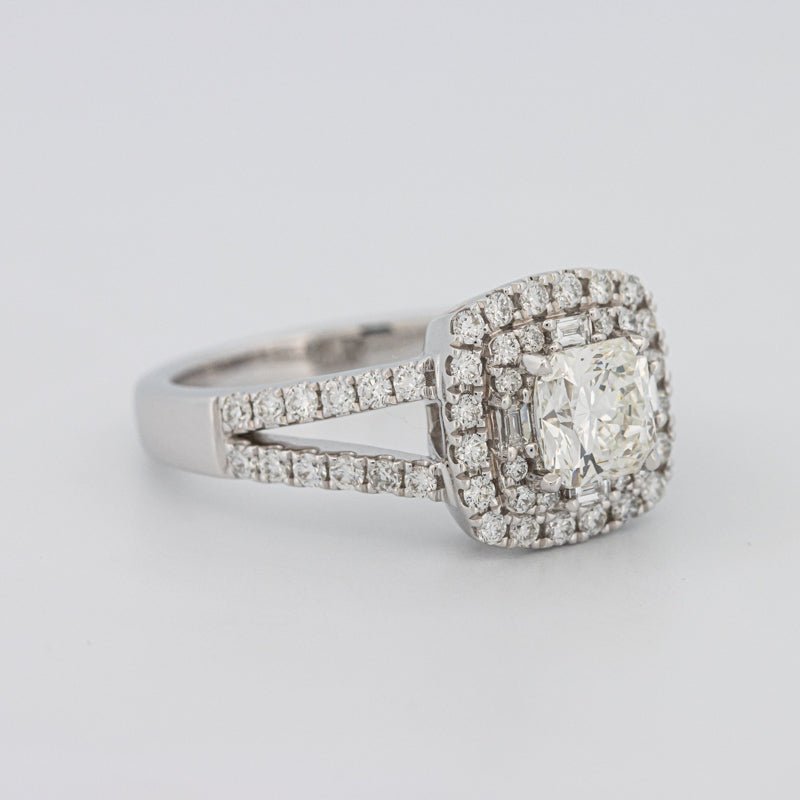 0.75 CT Round Double Halo Solitaire - ZIZOV DIAMONDS