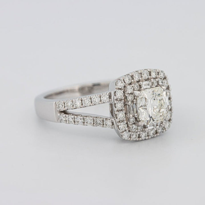 0.75 CT Round Double Halo Solitaire - ZIZOV DIAMONDS