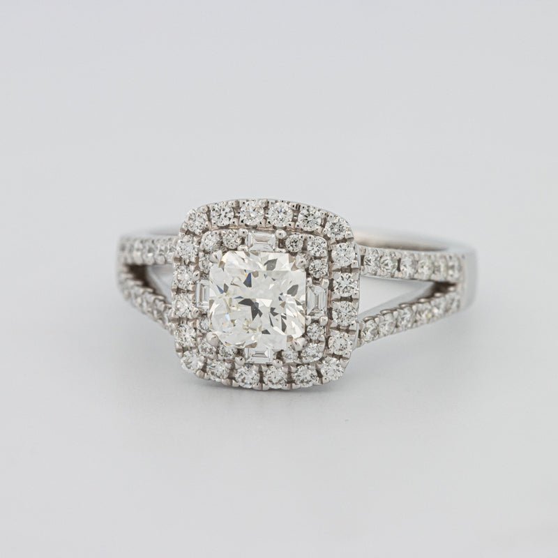 0.75 CT Round Double Halo Solitaire - ZIZOV DIAMONDS