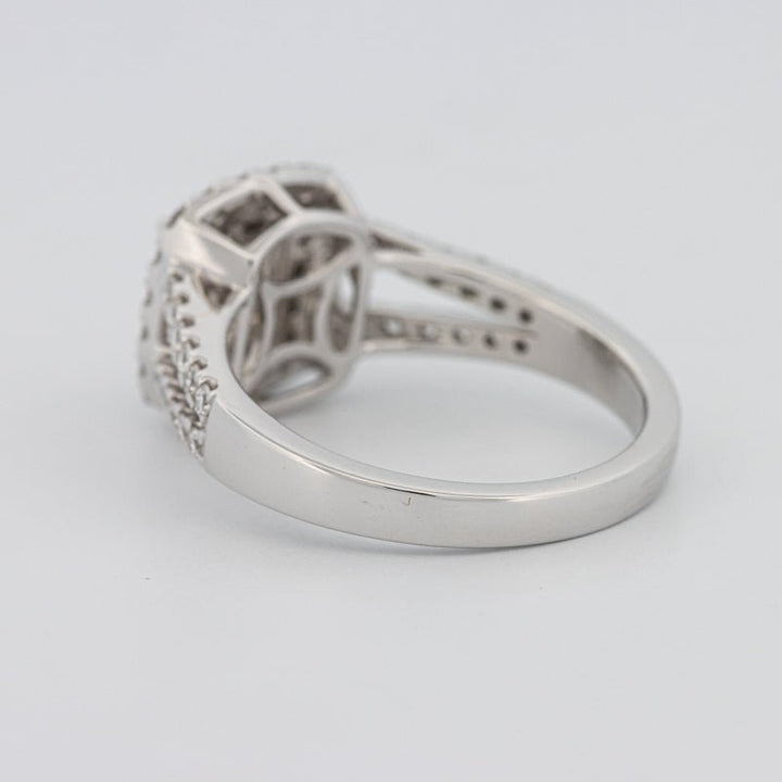 0.75 CT Round Double Halo Solitaire - ZIZOV DIAMONDS