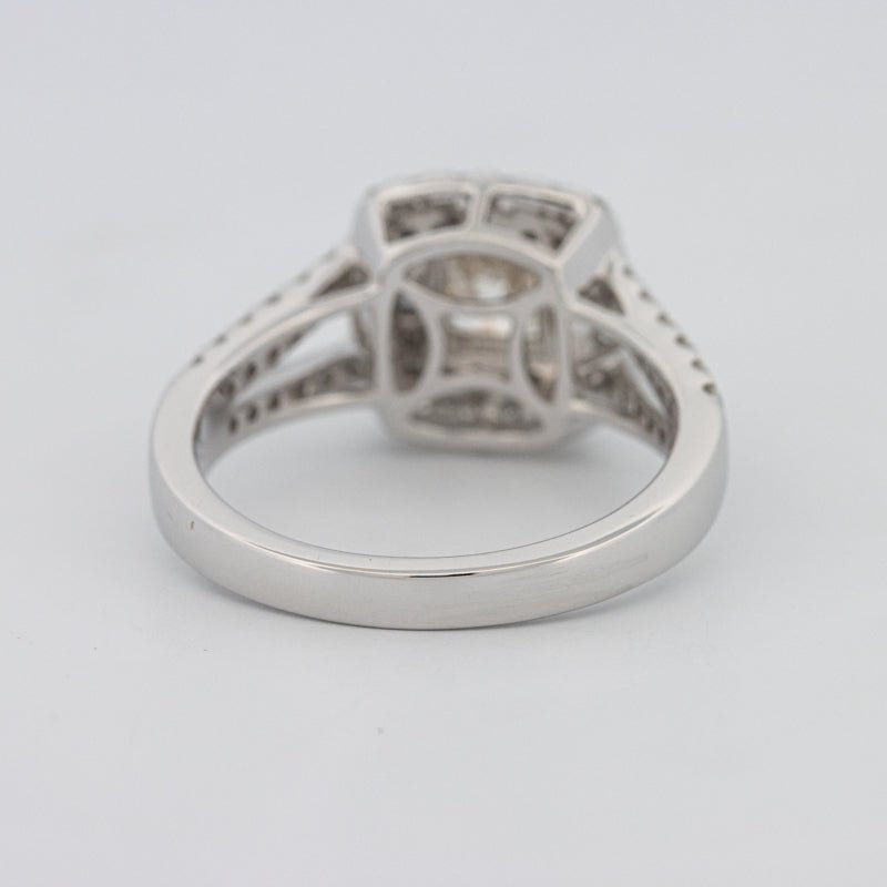 0.75 CT Round Double Halo Solitaire - ZIZOV DIAMONDS