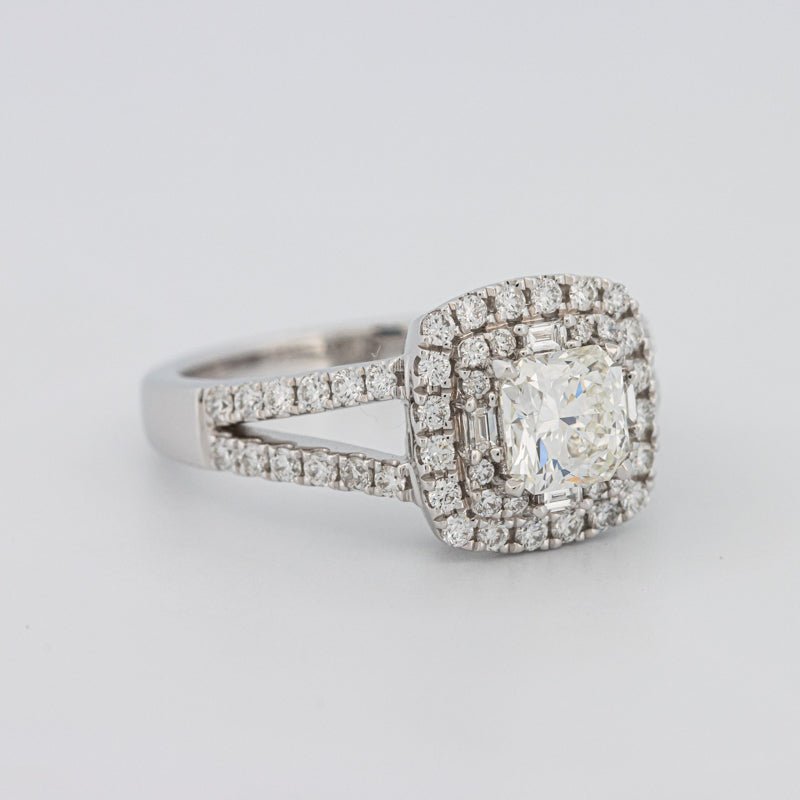 0.75 CT Round Double Halo Solitaire - ZIZOV DIAMONDS