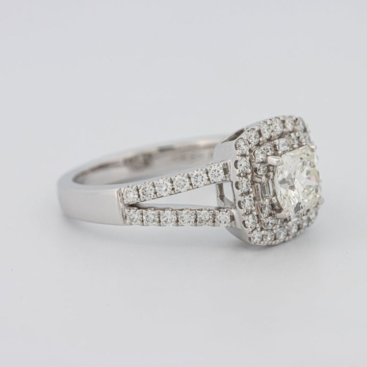 0.75 CT Round Double Halo Solitaire - ZIZOV DIAMONDS