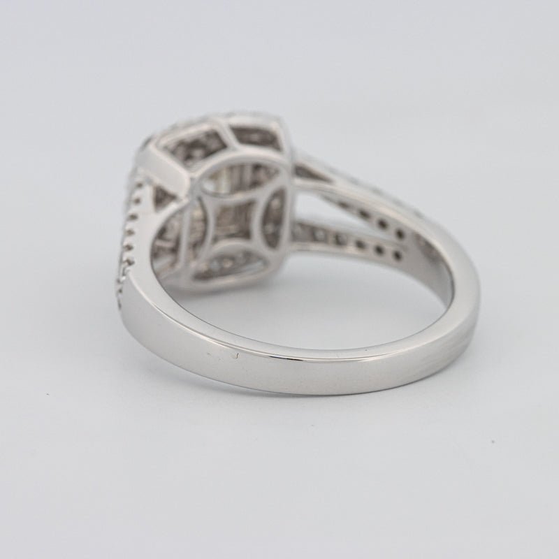 0.75 CT Round Double Halo Solitaire - ZIZOV DIAMONDS