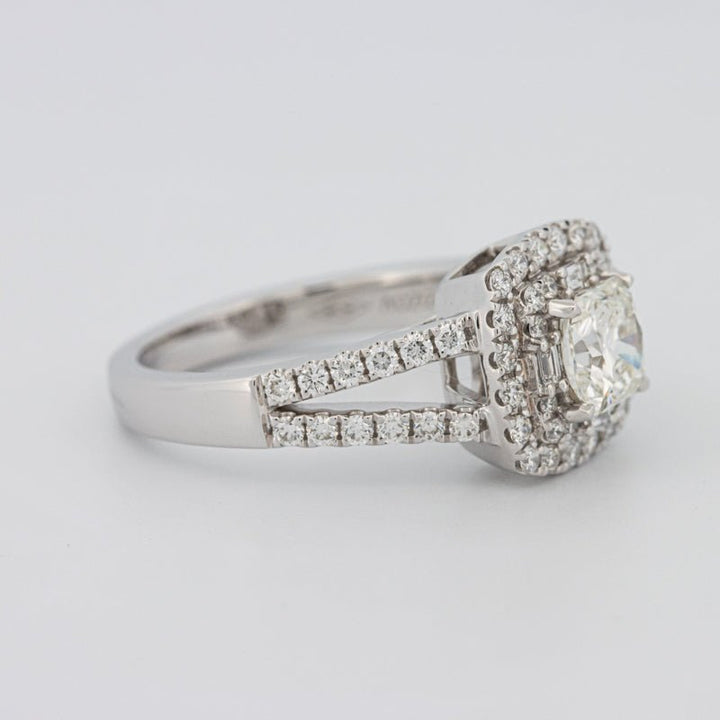 0.75 CT Round Double Halo Solitaire - ZIZOV DIAMONDS