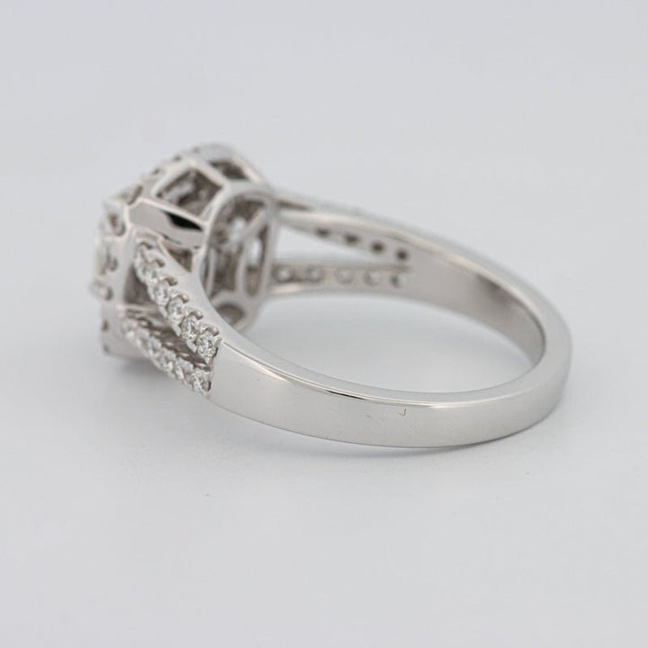 0.75 CT Round Double Halo Solitaire - ZIZOV DIAMONDS