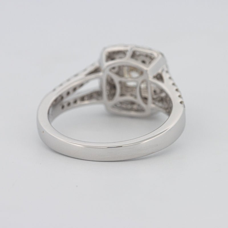 0.75 CT Round Double Halo Solitaire - ZIZOV DIAMONDS