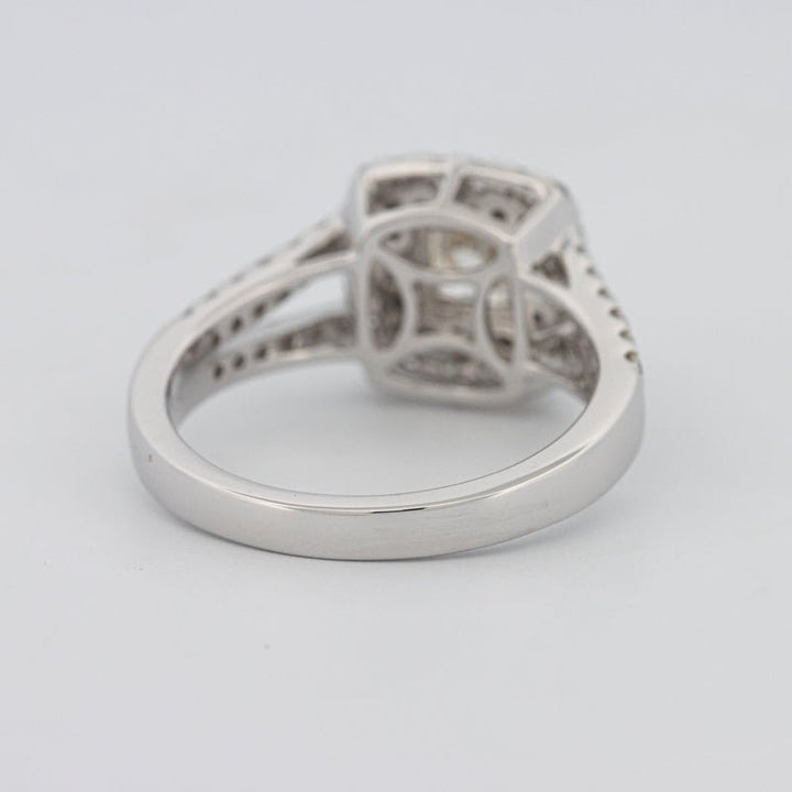 0.75 CT Round Double Halo Solitaire - ZIZOV DIAMONDS