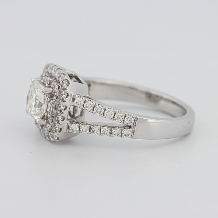 0.75 CT Round Double Halo Solitaire - ZIZOV DIAMONDS