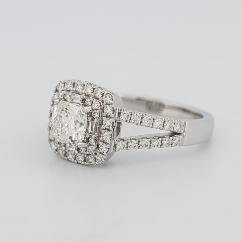 0.75 CT Round Double Halo Solitaire - ZIZOV DIAMONDS