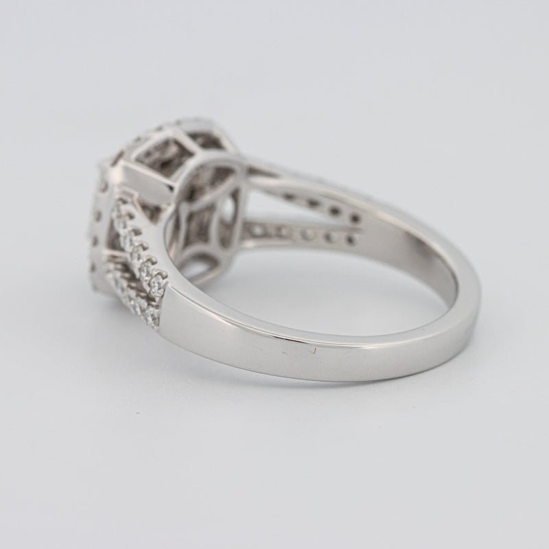 0.75 CT Round Double Halo Solitaire - ZIZOV DIAMONDS