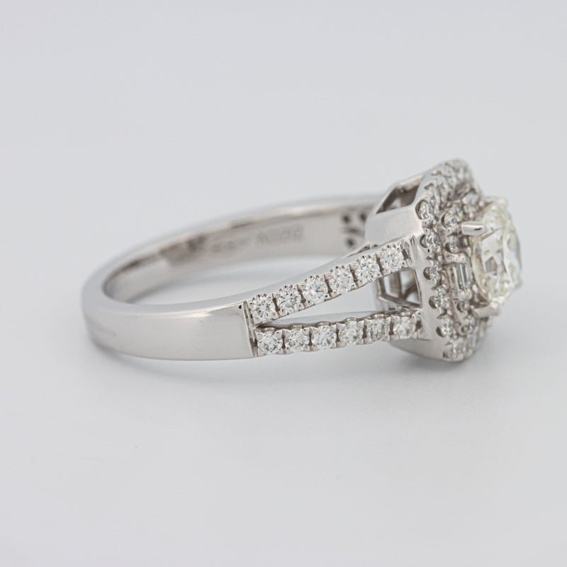 0.75 CT Round Double Halo Solitaire - ZIZOV DIAMONDS