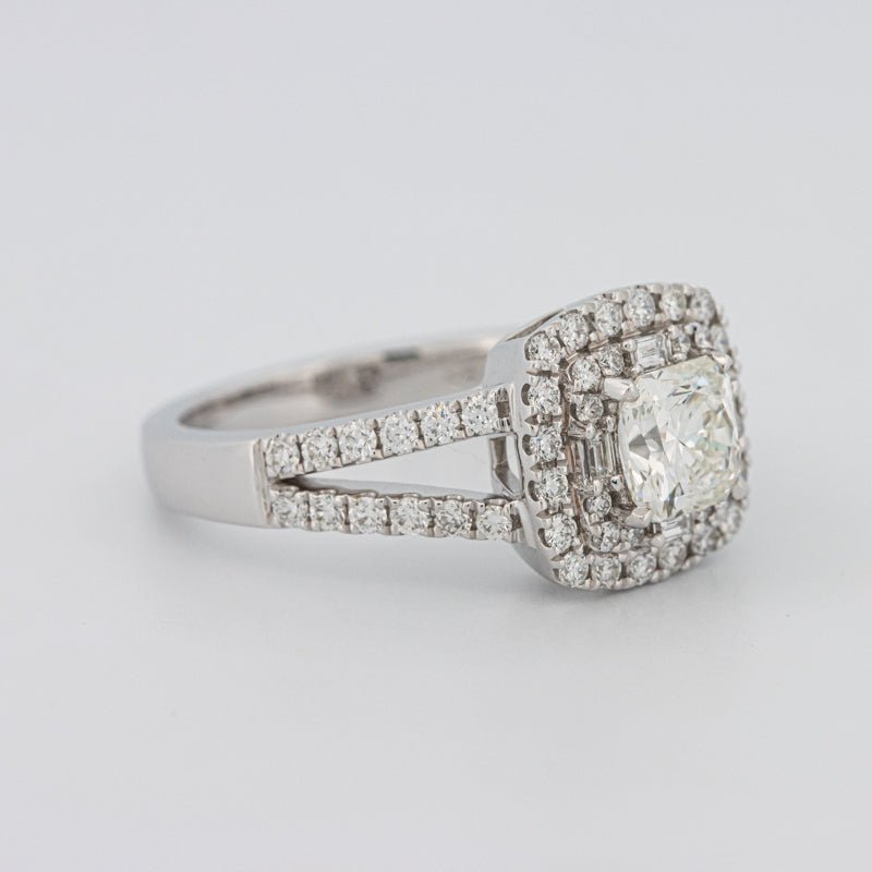 0.75 CT Round Double Halo Solitaire - ZIZOV DIAMONDS