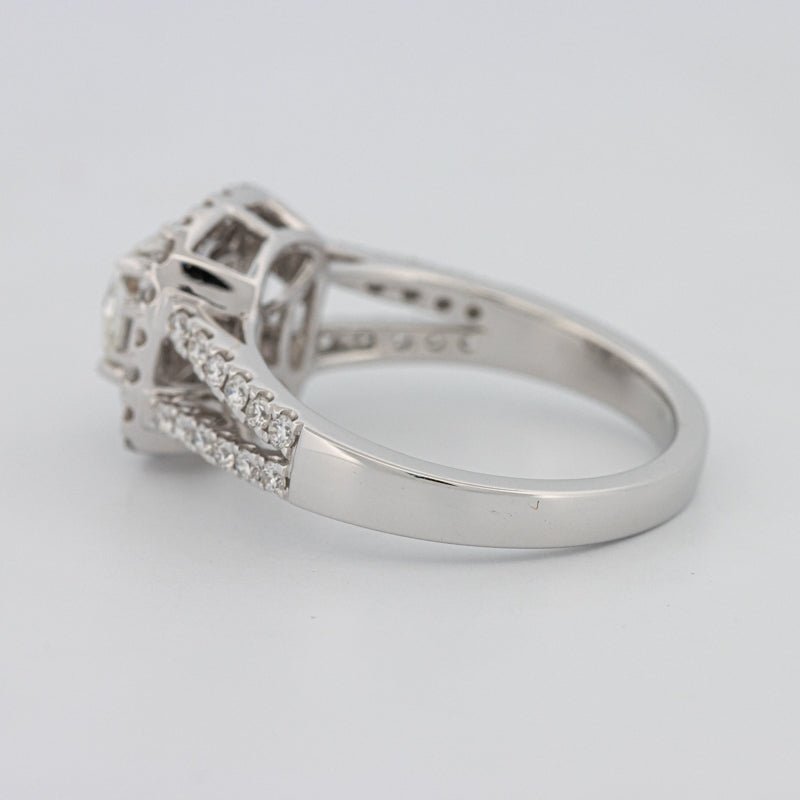 0.75 CT Round Double Halo Solitaire - ZIZOV DIAMONDS