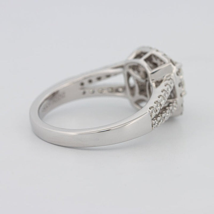 0.75 CT Round Double Halo Solitaire - ZIZOV DIAMONDS