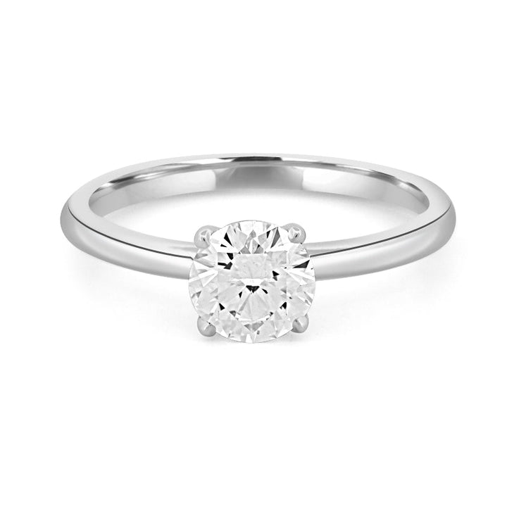 0.80 CT Round "Simplicity" Solitaire - ZIZOV DIAMONDS