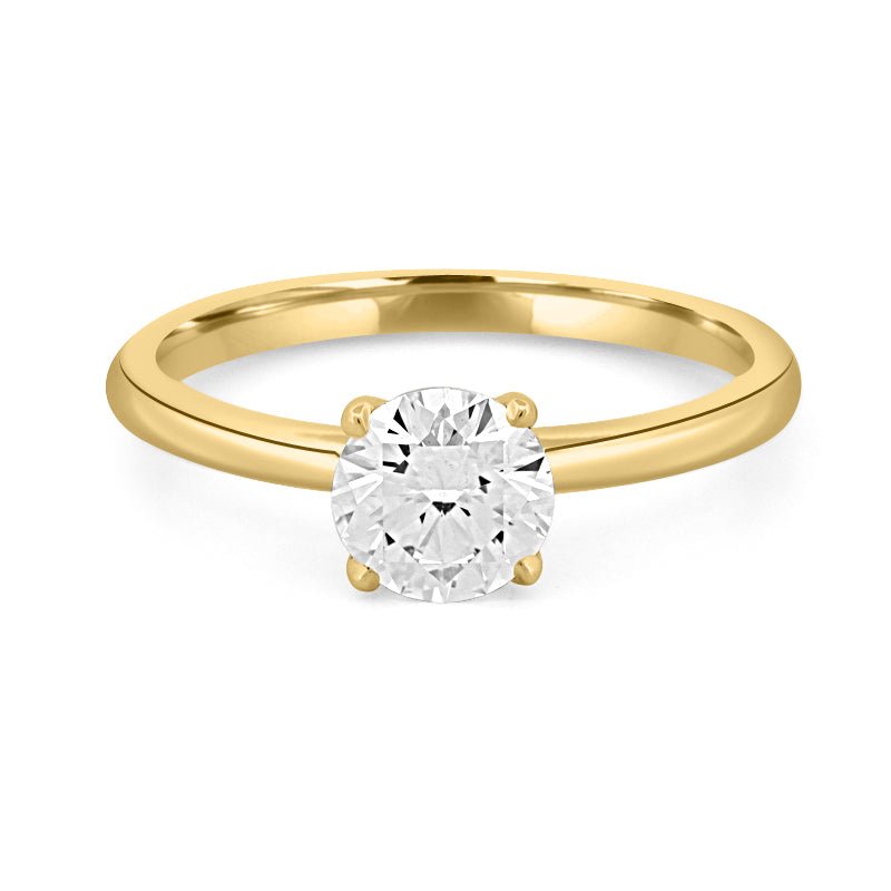 0.80 CT Round "Simplicity" Solitaire - ZIZOV DIAMONDS