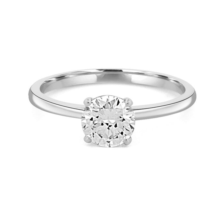 0.85 CT Round "Simplicity" Solitaire - ZIZOV DIAMONDS